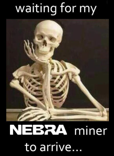 nebra miner to arrive