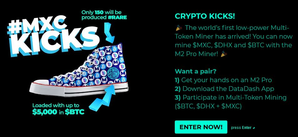 MXC and Bitcoin giveaway