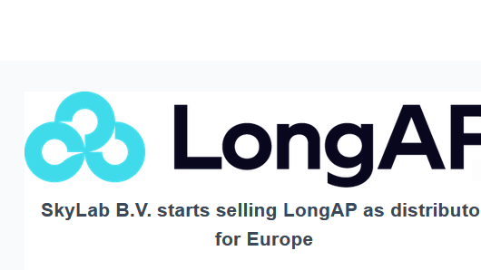 SkyLab B.V. starts selling LongAP as distributor for Europe